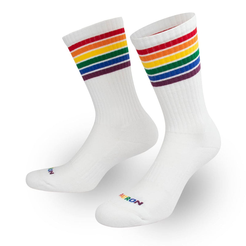 Patron Pride stripe Sportsocken, weiss