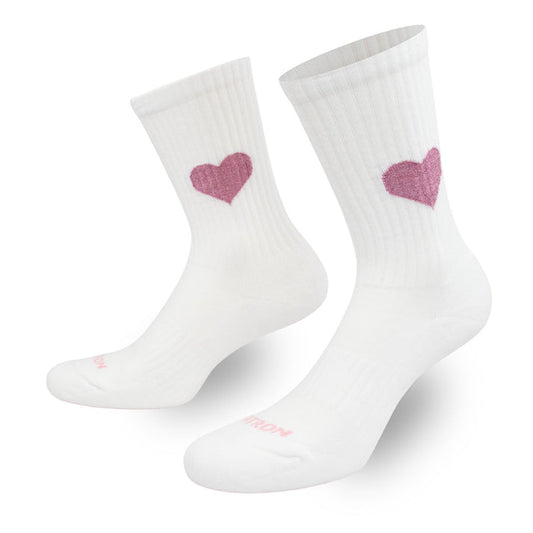 Patron Glitzerliebe Socken in Pink
