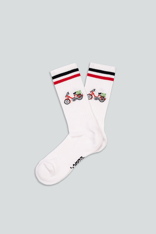 Lakor Red Maxi Socks