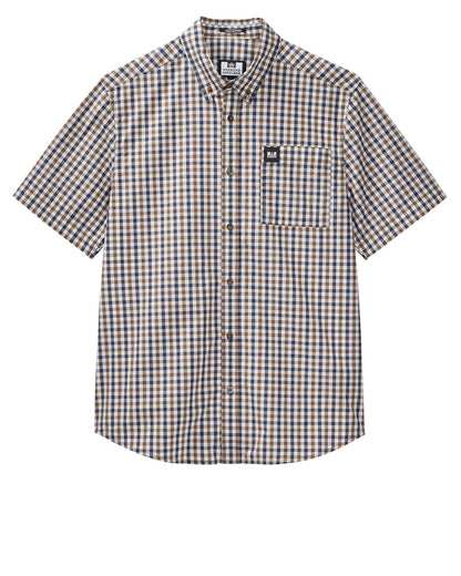 Weekend Offender Joyce S/S Shirt in MID HOUSE CHECK