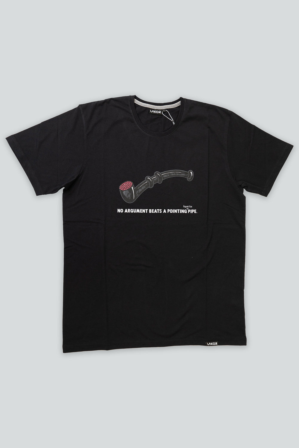 Lakor Lakridspipe Tee in Schwarz