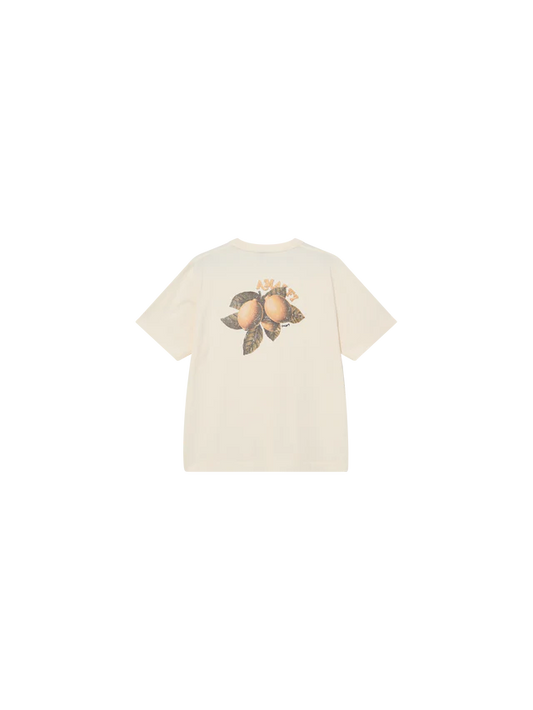 Mos Mosh Gallery MMGAmalfi O-SS Tee in Ecru