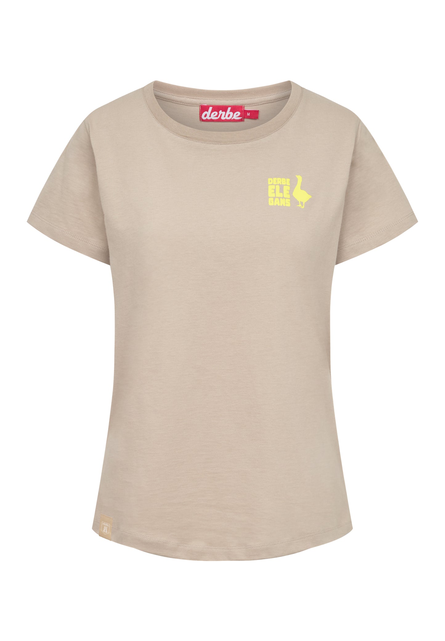 Derbe Hamburg Elegans Damen T-Shirt in cobblestone