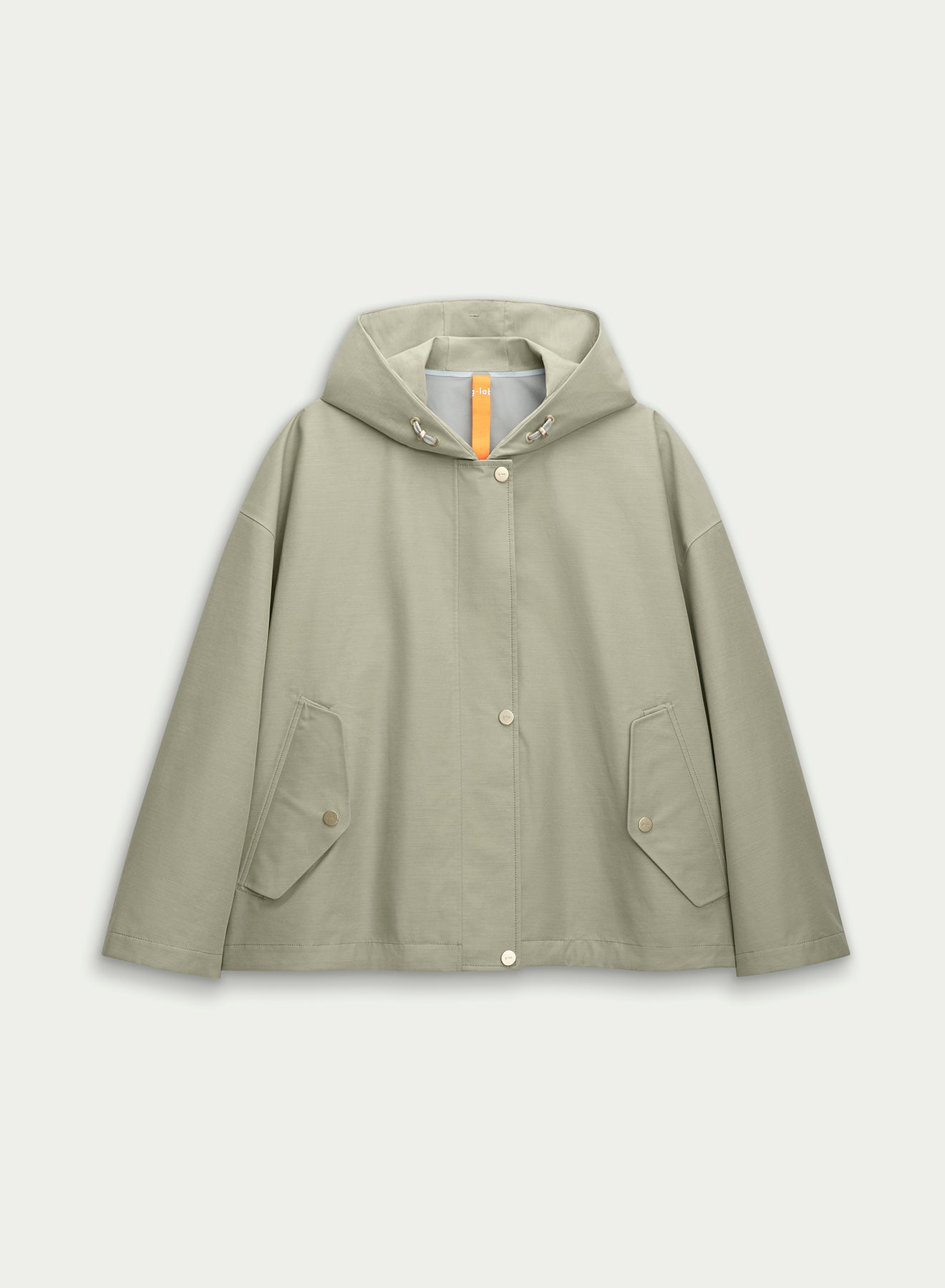 G-LAB Damen ELLE Kapuzenjacke in olivine