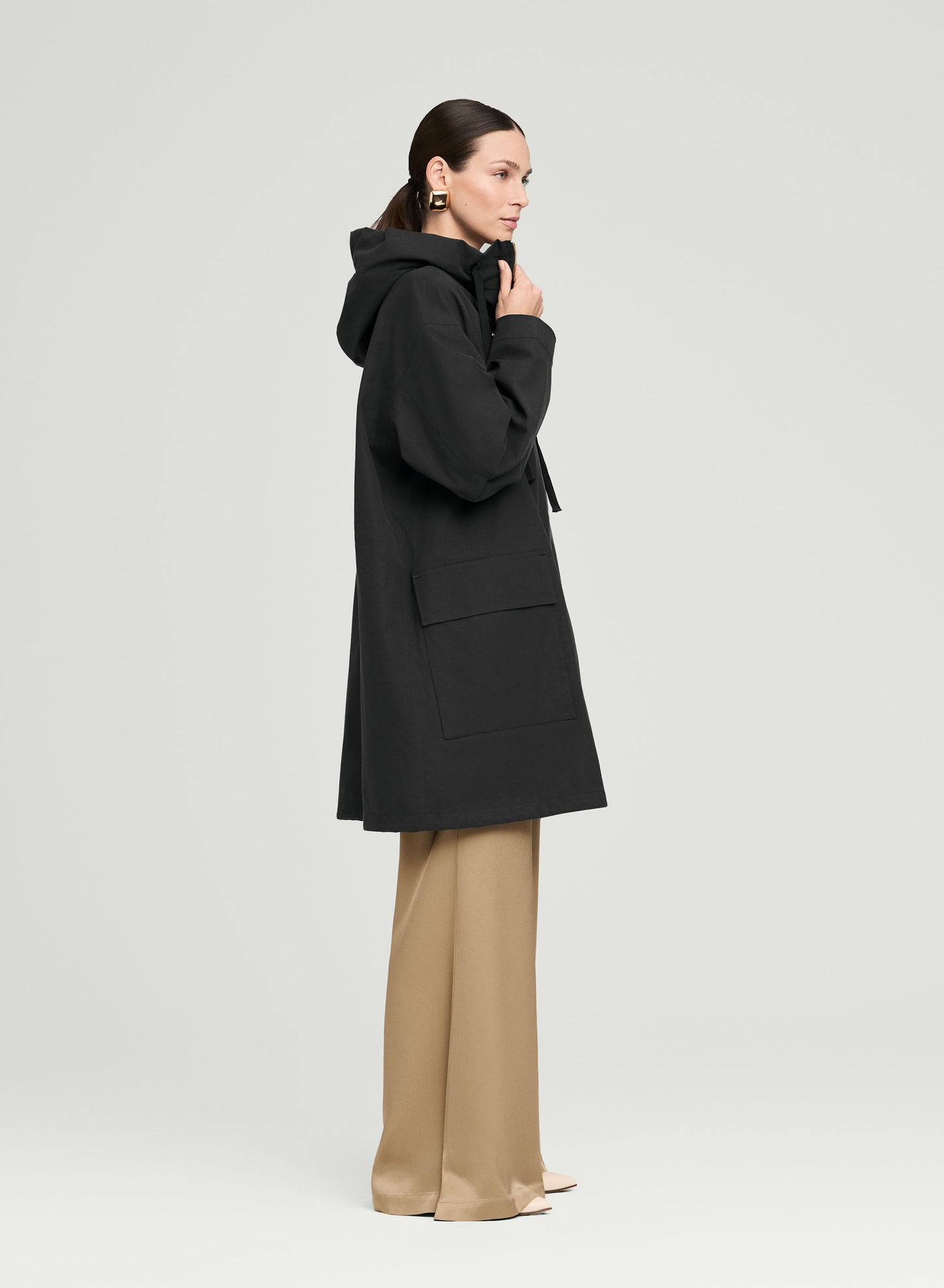 G-LAB Damen Una Coat in Schwarz