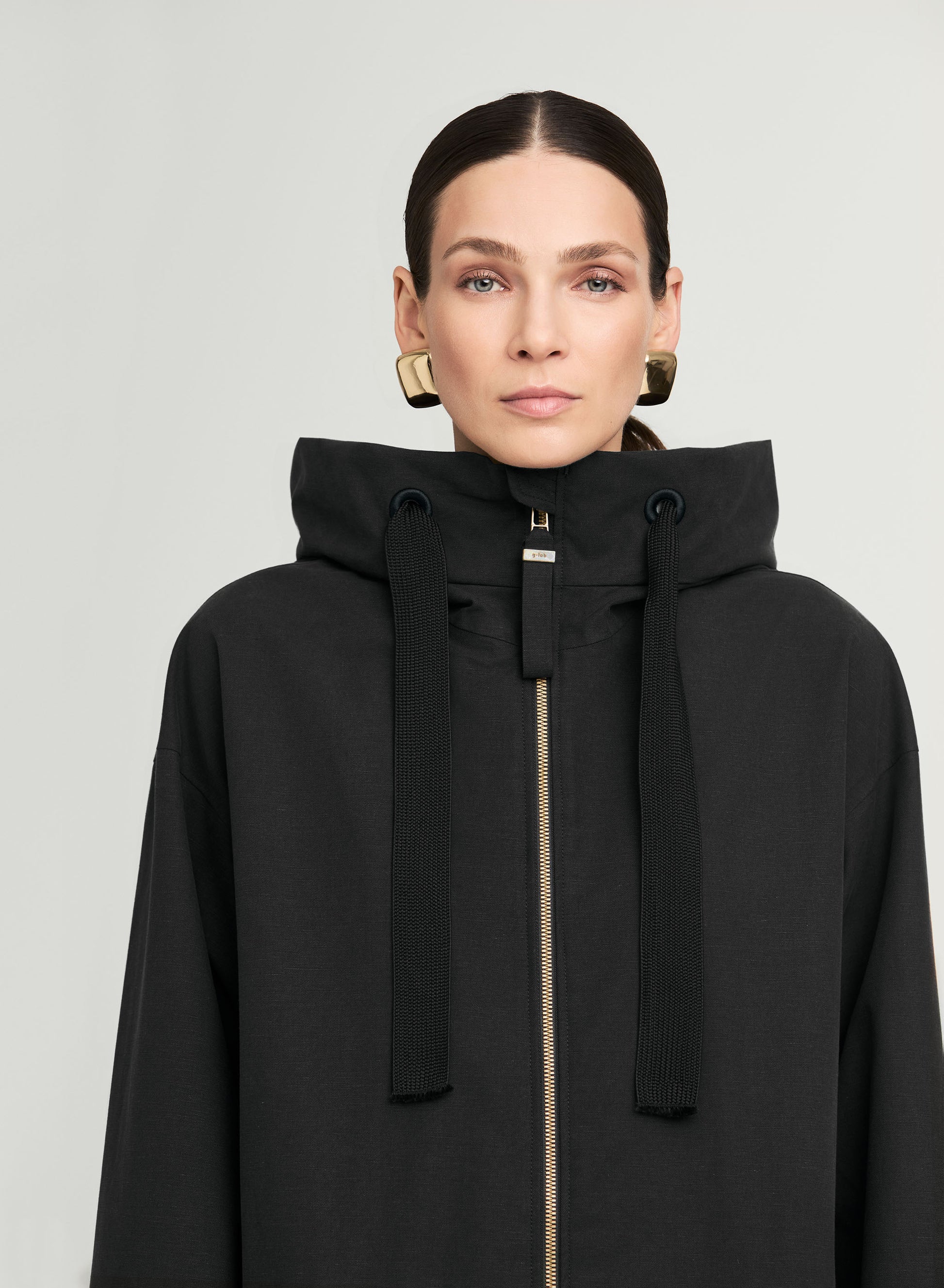 G-LAB Damen Una Coat in Schwarz