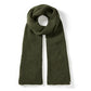 Peregrine Porter Ribbed Scarf in Olive
