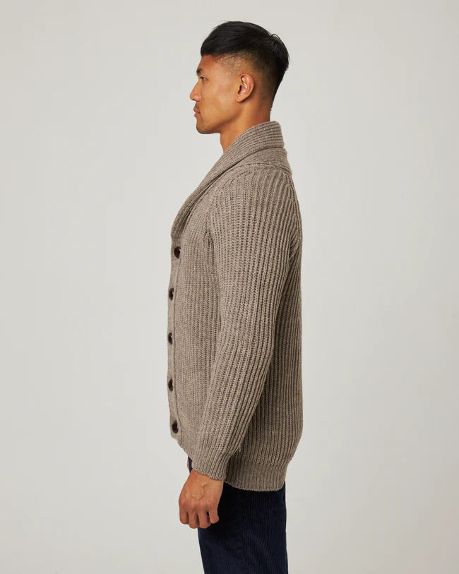 Peregrine Wilkinson Cardigan in Oak