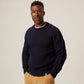 Peregrine Winston Crew Jumper in Dunkelblau