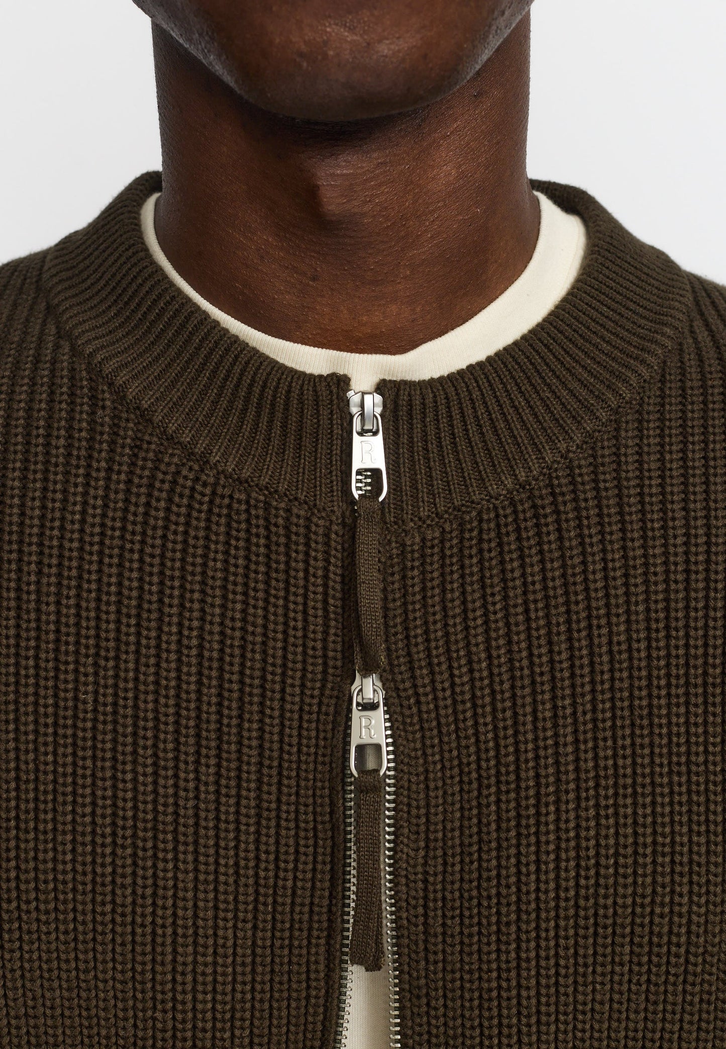 Revolution Zipped Knit Cardigan