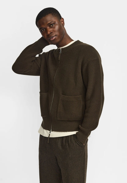 Revolution Zipped Knit Cardigan
