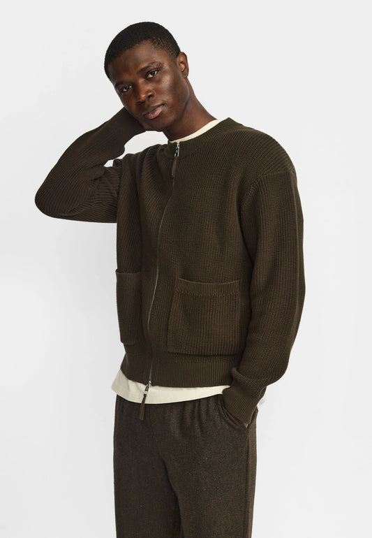 Revolution Zipped Knit Cardigan