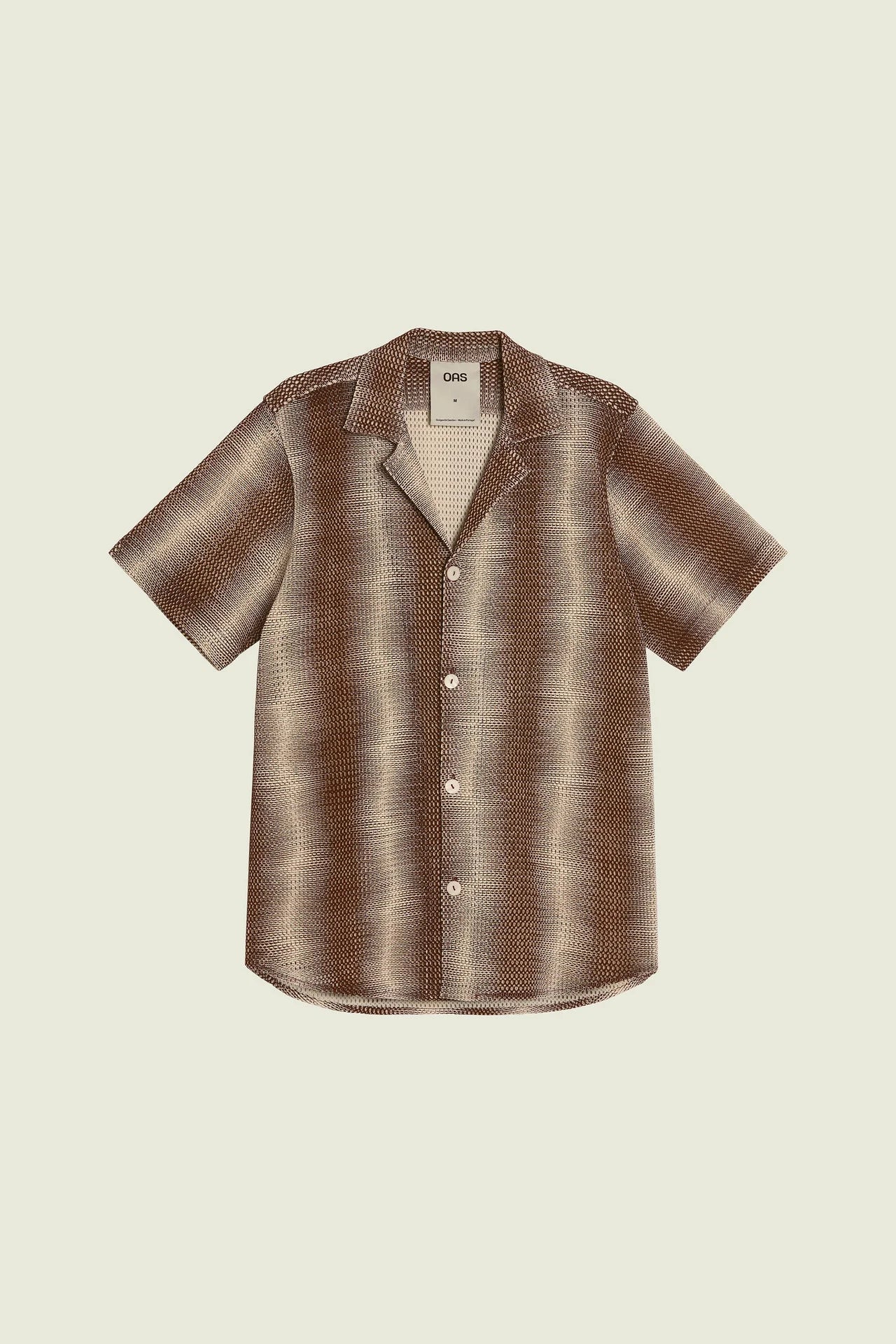 OAS Merlot Echo Cuba Net Shirt