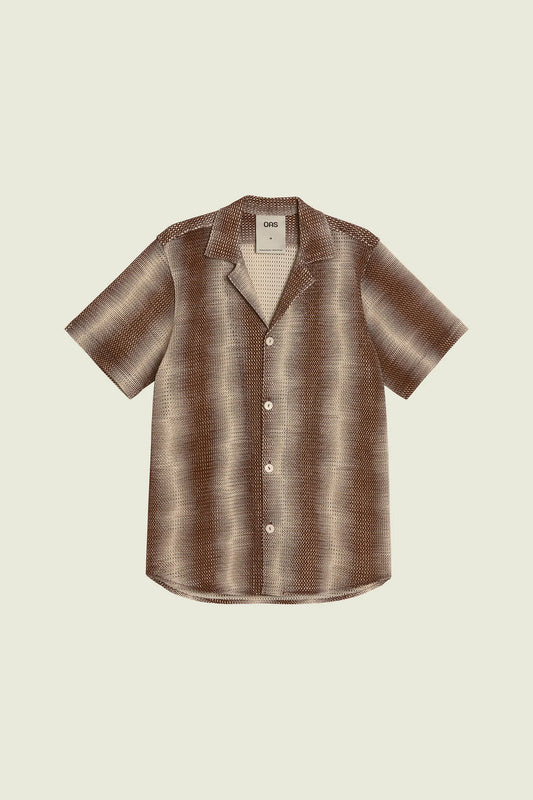 OAS Merlot Echo Cuba Net Shirt