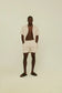 OAS Ecru Porto Waffle Shorts