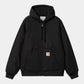 CARHARTT WIP Active Jacket 100% Cotton 'Dearborn' Canvas. 11.3 oz in Schwarz/rigid