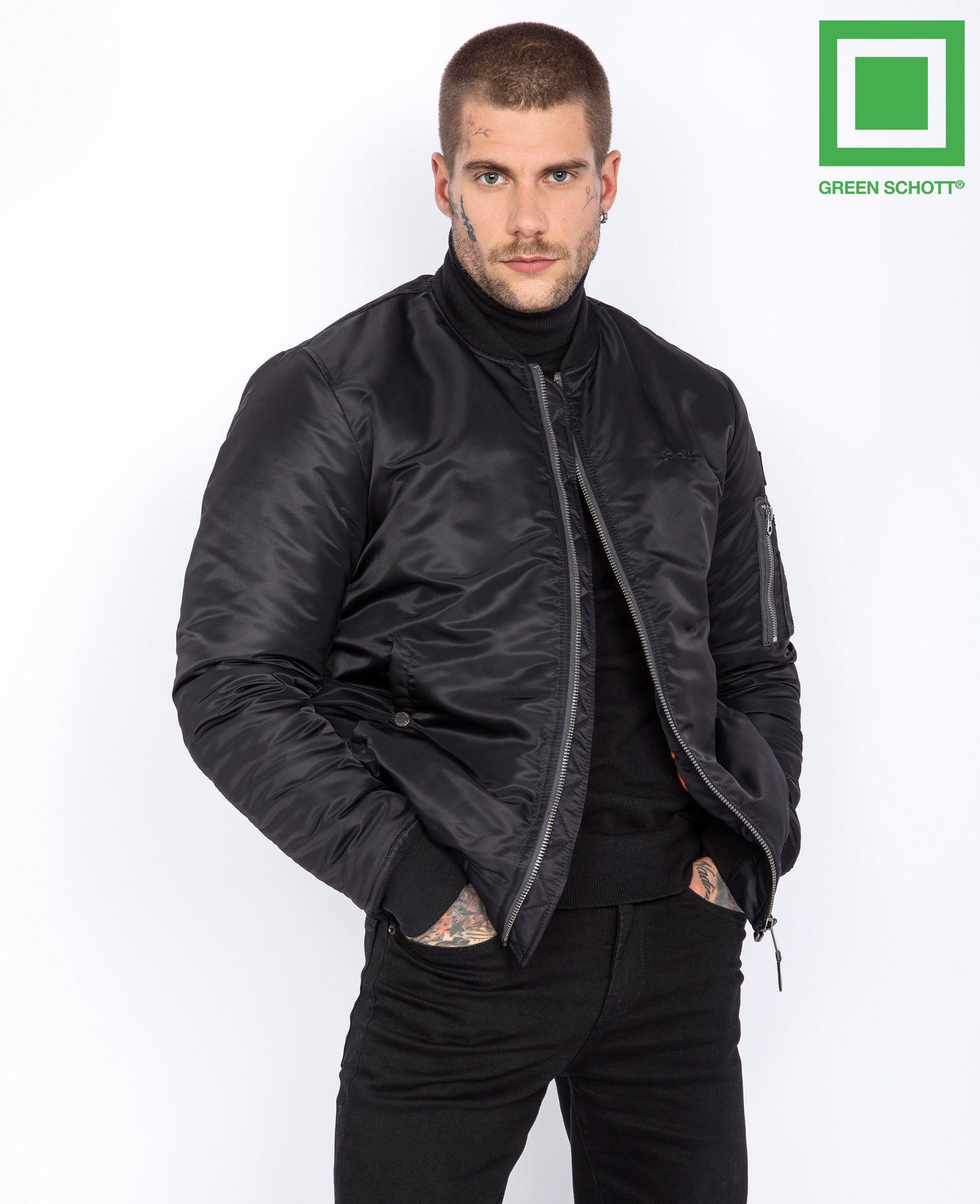 Schott N.Y.C. AIRFORCERS MA1 Bomberjacket