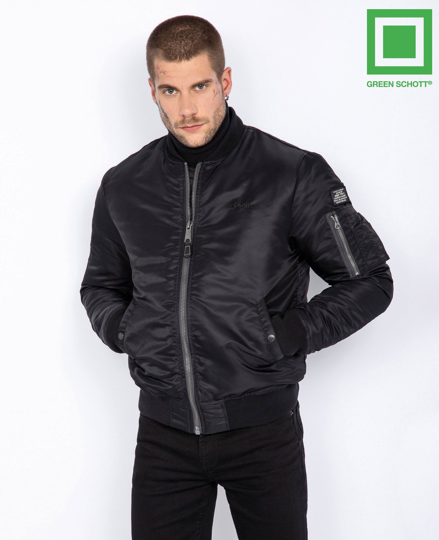 Schott N.Y.C. AIRFORCERS MA1 Bomberjacket