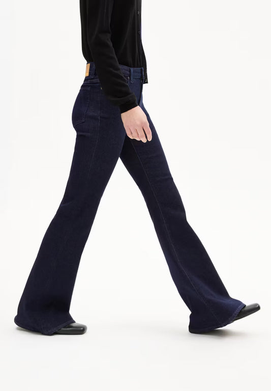Armedangels Damen ANAMAA Denims / 5 Pockets Flared Cut in maggiore
