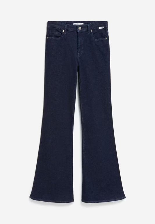 Armedangels Damen ANAMAA Denims / 5 Pockets Flared Cut in maggiore