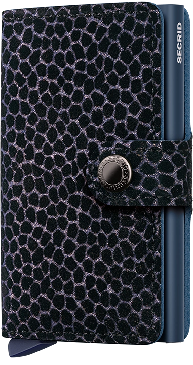 SECRID Miniwallet Giraffina in Blau