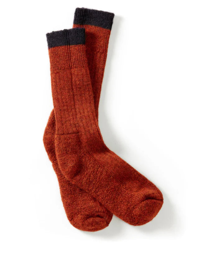Peregrine Boot Socks in Orange