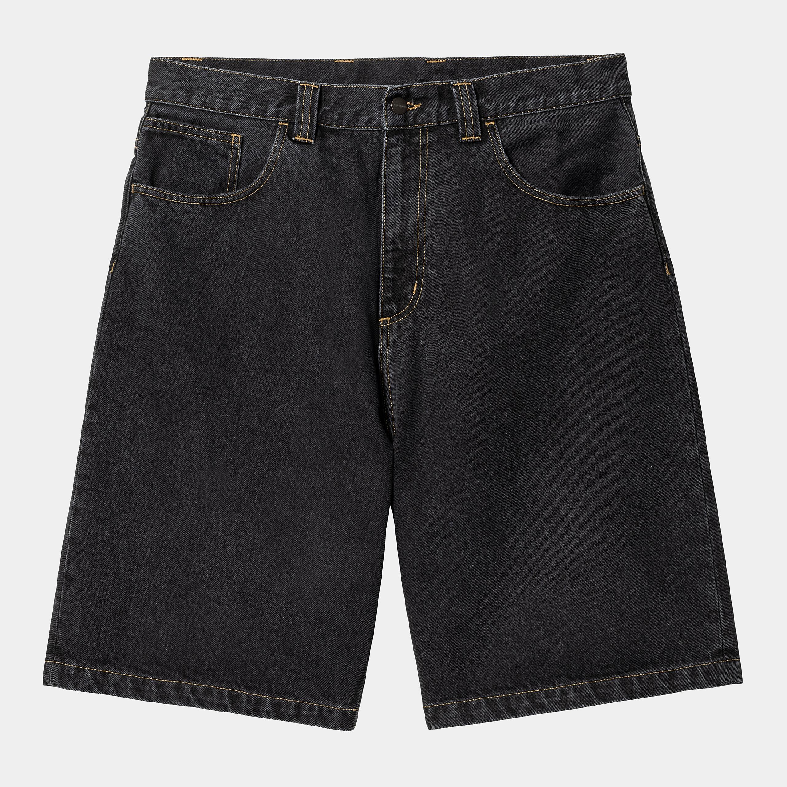 CARHARTT WIP Brandon Short 100% Cotton 'Smith' Denim