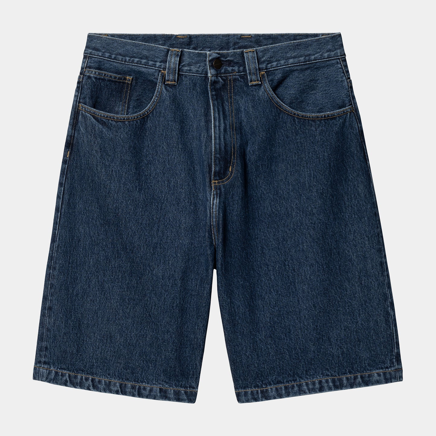 CARHARTT WIP Brandon Short 100% Cotton 'Smith' Denim