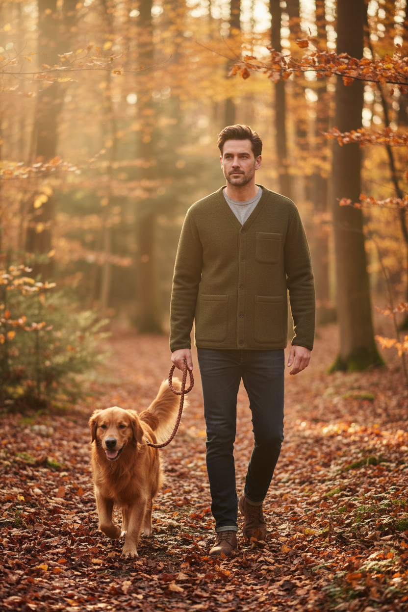 Anerkjendt AKSIGURD BOILED WOOL OVERSHIRT