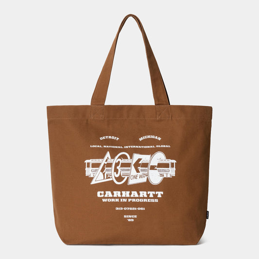 Carhartt WIP Canvas Graphic Tote Large Pre Summer 2025