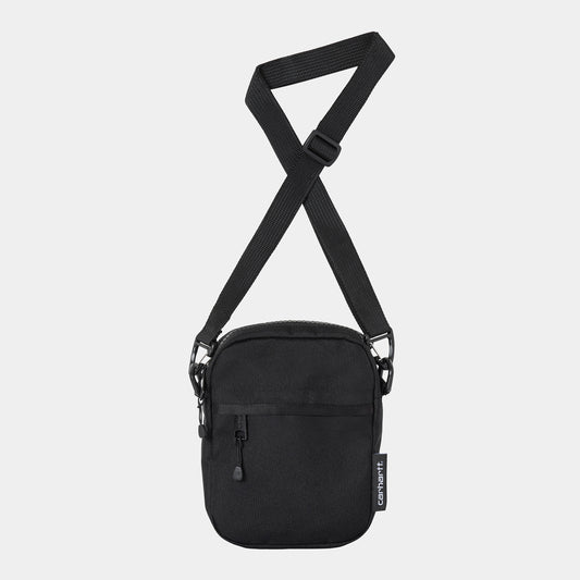 Carhartt WIP Clapton Shoulder Bag Pre Summer 2025 in Schwarz