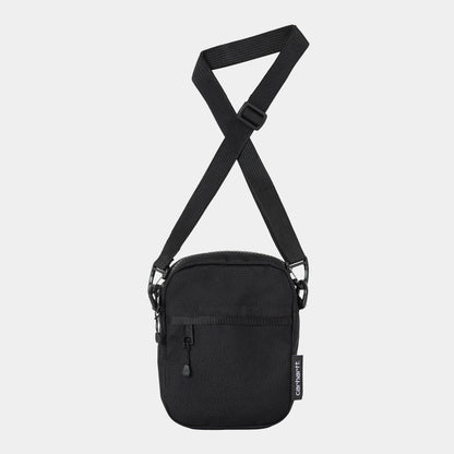 Carhartt WIP Clapton Shoulder Bag Pre Summer 2025 in Schwarz