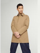 G-LAB COACH COAT in dark sand