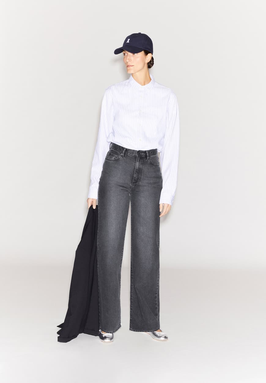 Armedangels ENIJAA Denims / 5 Pockets Wide Leg in dione