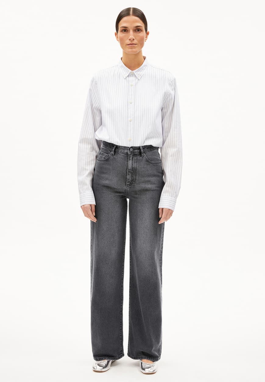 Armedangels ENIJAA Denims / 5 Pockets Wide Leg in dione