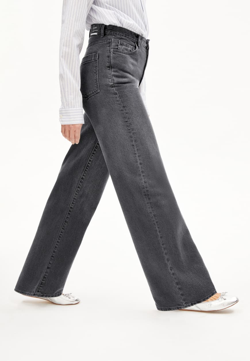 Armedangels ENIJAA Denims / 5 Pockets Wide Leg in dione