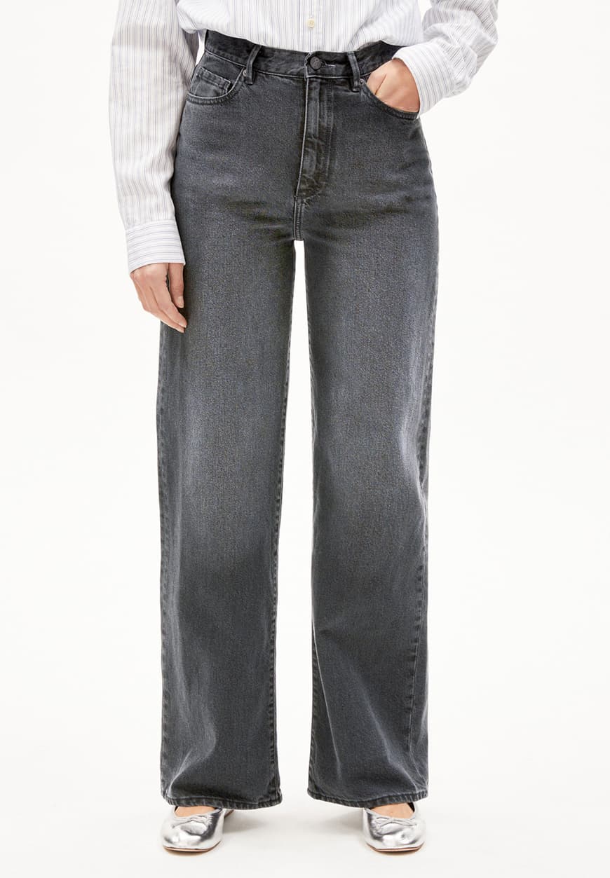 Armedangels ENIJAA Denims / 5 Pockets Wide Leg in dione