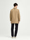 G-LAB COACH COAT in dark sand