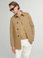 G-LAB COACH COAT in dark sand
