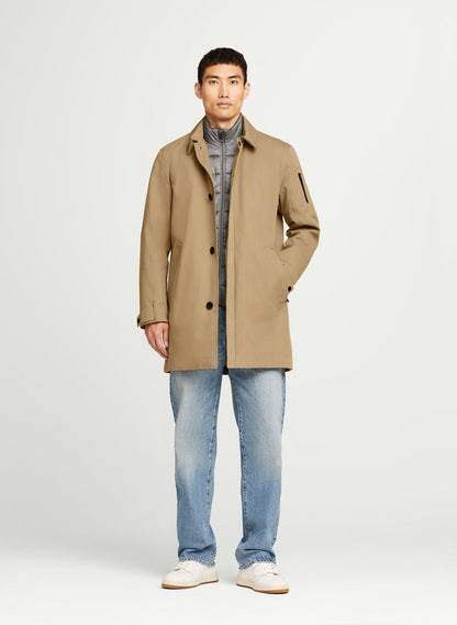 G-LAB COSMO Coat eco cotton blend in dark sand