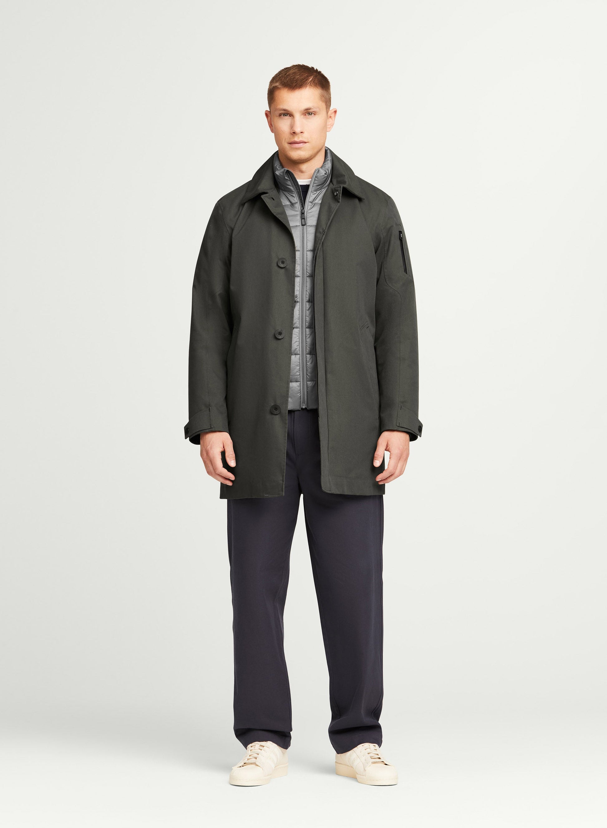 G-LAB COSMO Coat eco cotton blend in graphite