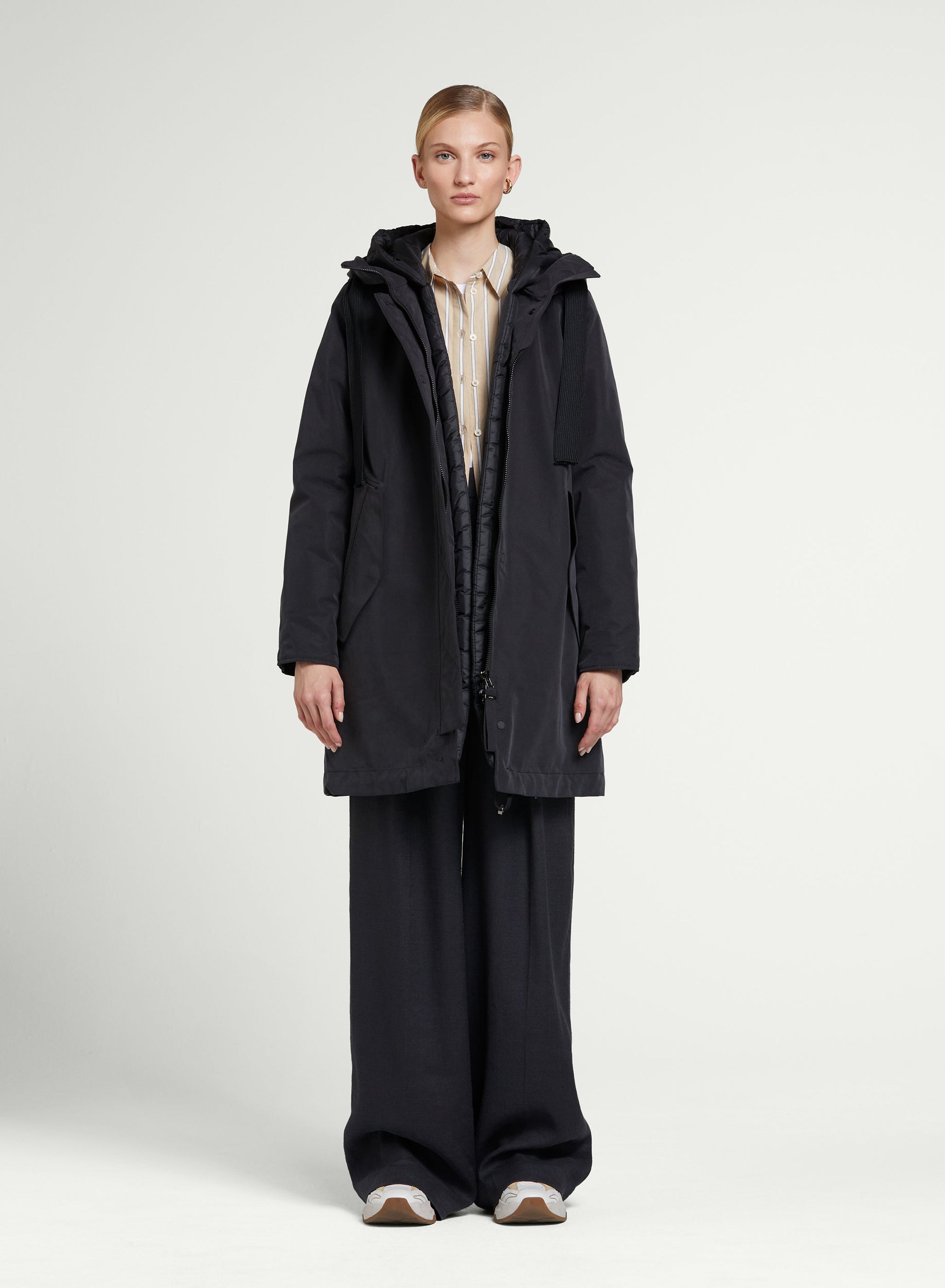 G-LAB Damen IVY Winterparka in Schwarz