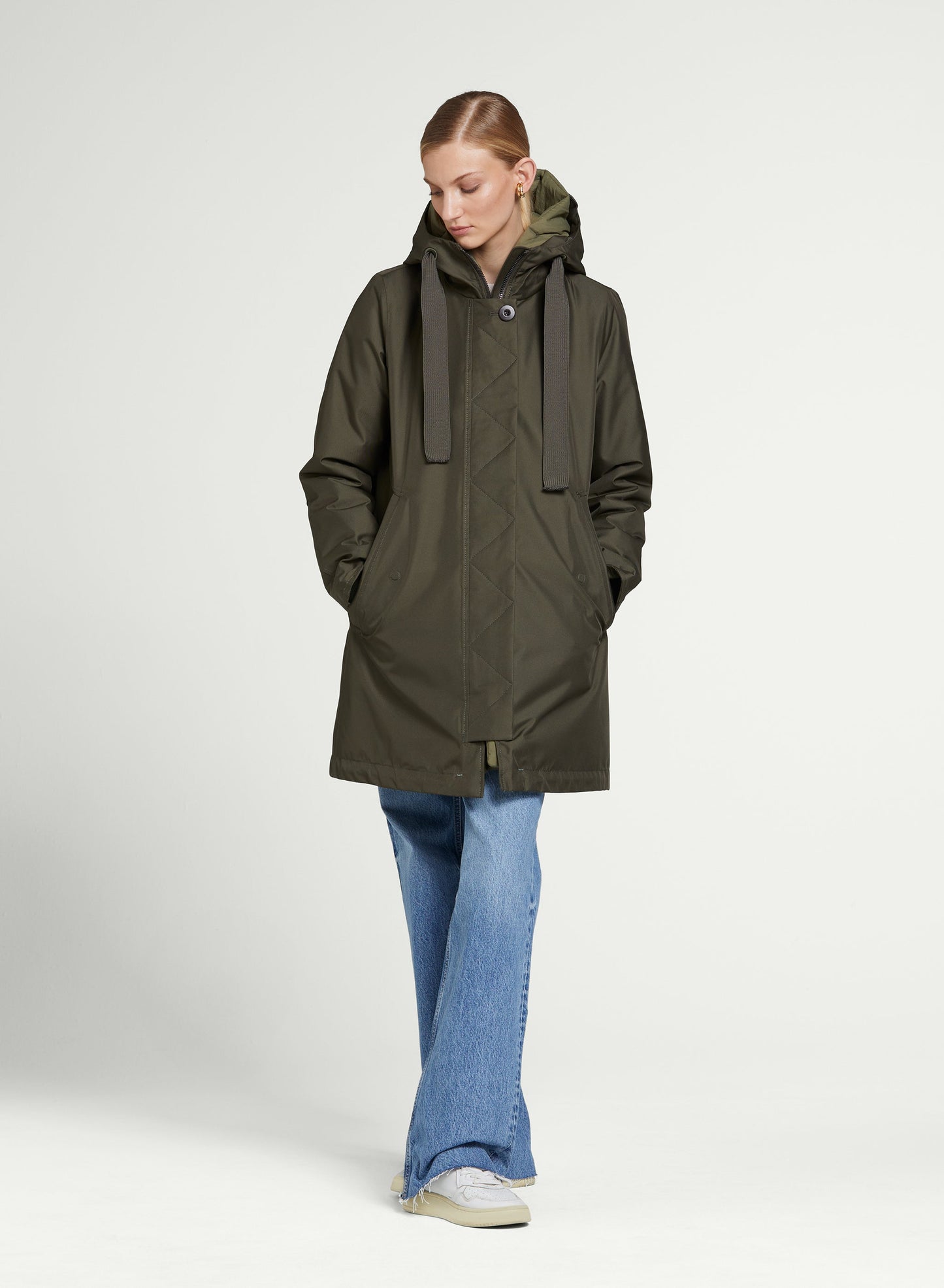 G-LAB Damen IVY Winterparka in Emerald Green