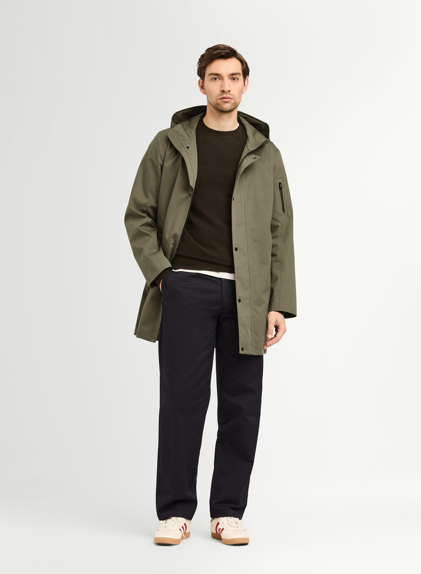 G-LAB SPIRIT PARKA in olive grey