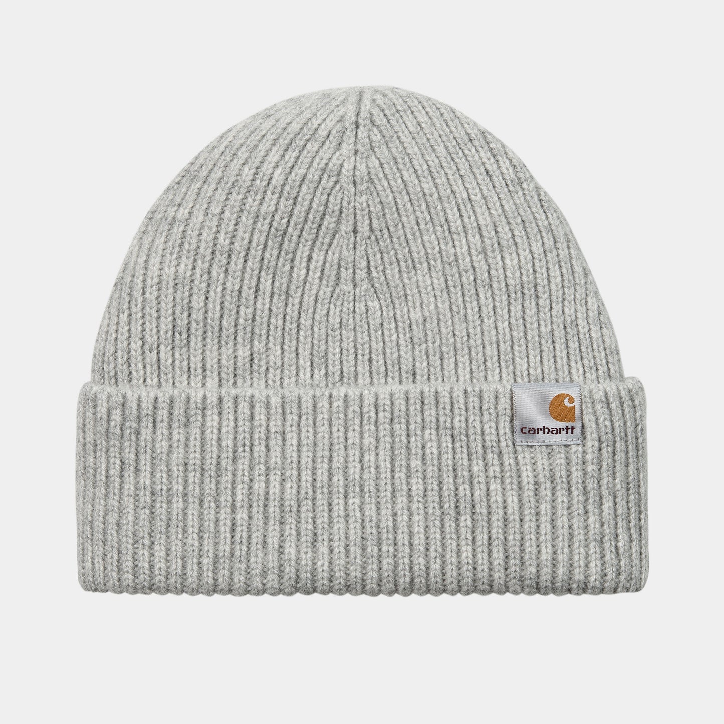 Carhartt WIP Gabe Beanie 90/10% Wool/Cashmere, 5 gauge in Ash Heather