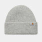 Carhartt WIP Gabe Beanie 90/10% Wool/Cashmere, 5 gauge in Ash Heather