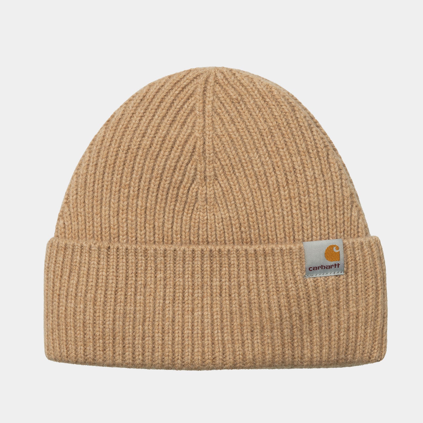 Carhartt WIP Gabe Beanie 90/10% Wool/Cashmere, 5 gauge in Dusty H Brown