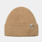 Carhartt WIP Gabe Beanie 90/10% Wool/Cashmere, 5 gauge in Dusty H Brown
