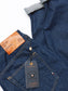 Blue de Gênes Giacomo Canti Rinse Jeans in Dark Blue Denim