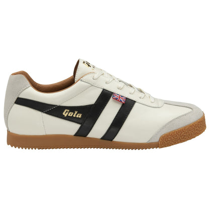 Gola Made in England Harrier Elite 2 in Off White/Schwarz
